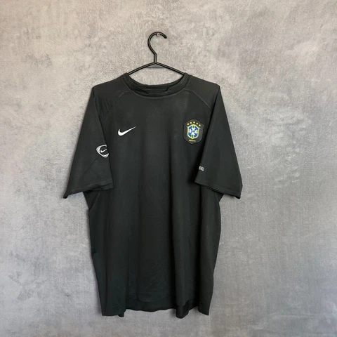 Brazil Team Training Jersey Football Shirt Nike Camiseta Mens Size XL Cover