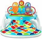 Fisher-Price Deluxe Sit-Me-Up Floor Seat With Toy Tray HAPPY HEALS COLORS