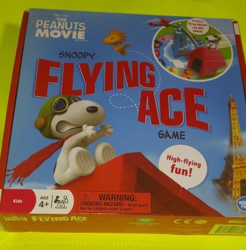 Wonder Forge Blue Sky The Peanuts Movie Snoopy Flying Ace Game Complete in Box