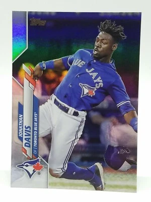 2020 Topps Update Jonathan Davis Rainbow Foil #U-128 Toronto Blue Jays 🔥🔥 - Image 1 of 2