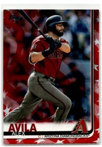 2019 Topps Independence Day Alex Avila 28/76 Arizona Diamondbacks #458