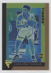 2021-22 Panini Chronicles Draft Picks Flux Bronze Cameron Thomas #240 Rookie RC