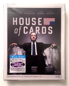 HOUSE OF CARDS: Season 1 - NEW SEALED 4-DISC BLU-RAY SET!! - Picture 1 of 3