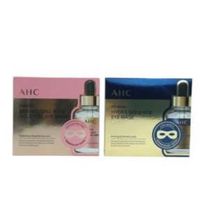 [AHC] Premium Hydra/Brightening Rose Gold Foil Eye Mask 7ml x 5ea - Picture 1 of 20
