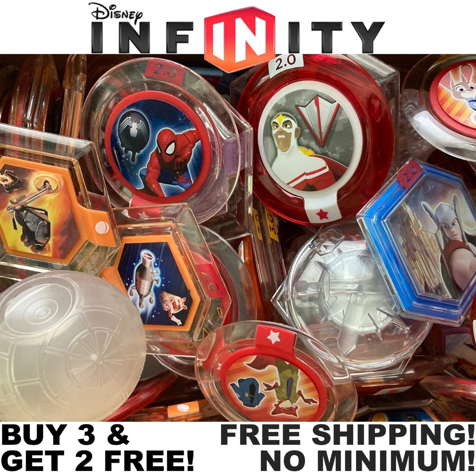 Disney Infinity Power Discs - ¡Compra 3 y obtén 2 GRATIS! - ¡Oferta apilable! Foto 1 de 1