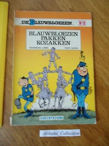 DE BLAUWBLOEZEN 12 STRIP STRIPS COMIC BOOK BD - Imagen 1 de 2