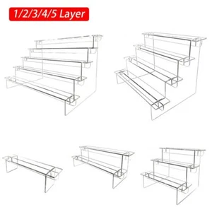 1Sets Computer Monitor Storage Rack Acrylic Ladder Model Holder Display Stand - Photo 1/27