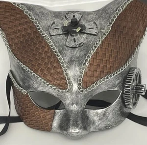 Mask cat steampunk halloween masquerade costume goggles cosplay - Picture 1 of 1