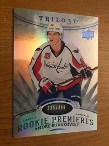 2014/15 Upper Deck Trilogy Rookie Premieres Andre Burakovsky RC 335/499 - Bild 1 von 1
