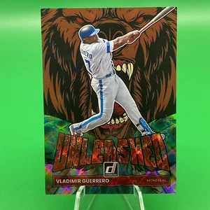 Numbered Vladimir Guerrero 2022 DONRUSS MLB UNLEASHED CARD #UL-15 HOF #8/25 - Picture 1 of 3