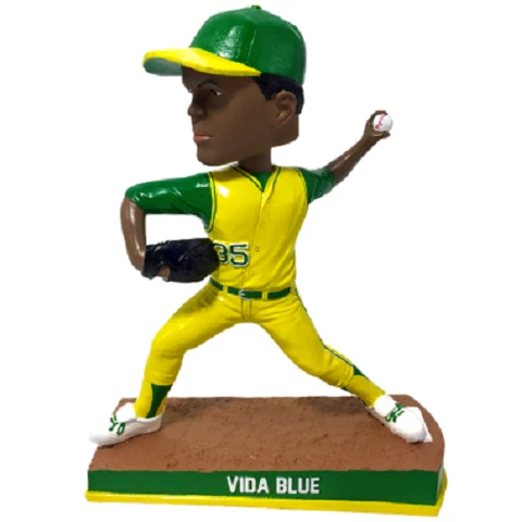 Vida Blue Oakland Athletics A's 50th Anniversary AL MVP and Cy Young Bobblehead Cover