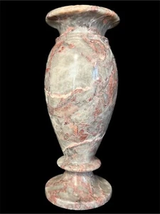 Natürliche Geo dekorative graue Marmor 9,5" Vase - Bild 1 von 4