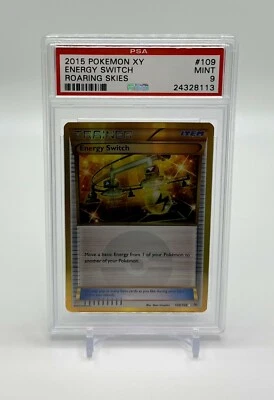 Pokemon Card - Energy Switch 109/108 - XY Roaring Skies - PSA 9 Mint - Image 1 of 2
