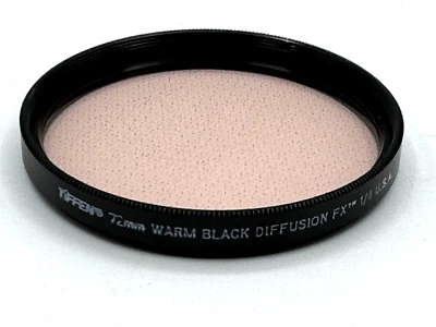 Tiffen 72mm Warm Black Diffusion FX 1/4 Filter USA - Image 1 of 4