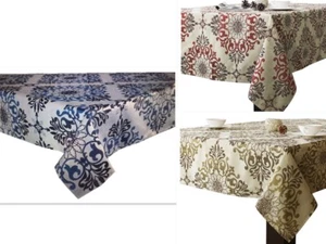 Mantel Jacquard Elegante Tela Jacquard Varios Tamaños/Colores Poliéster Grueso - Imagen 1 de 13