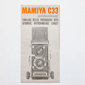 Mamiya C33 Professional Brochure Accessories - Picture 1 of 5