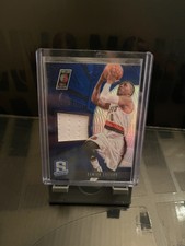 2013-14 Panini Spectra Swatches #/49 Damian Lillard #50 Bucks!