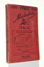 Guide rouge Michelin Italie 1965
