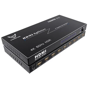 Sdoppiatore HDMI 4K 1 in 8 uscite - HDMI 2.0, 4K@60Hz Ultra HD, HDCP 2.0, audio 3D - Foto 1 di 6