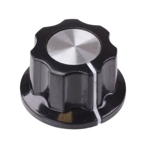 RN-99F Aluminum Inlay 6.1mm Control Button 19.5mm - Picture 1 of 1
