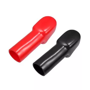 1 Pair Battery Terminal Insulation Covers 20mm Car Battery Post Cap Universal... - Picture 1 of 7