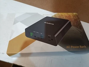 Powerbank Generatore AC Portatile 220V Krisdonia 130W / 27000mAh DC-2xUSB+Usb-c - Zdjęcie 1 z 12