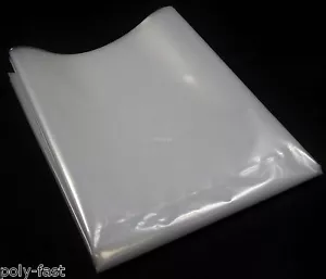 4 METRE X 2 METRE CLEAR POLYTHENE PLASTIC SHEETING 125 MICRON / 500 GAUGE - Picture 1 of 1