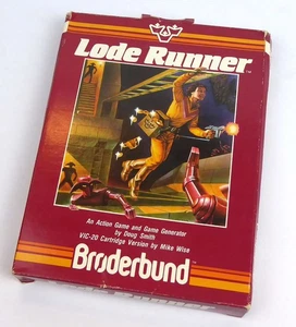 Commodore VC 20 VIC 20 in OVP -- LODE RUNNER (Broderbund) -- Modul VIC-20 - Bild 1 von 4
