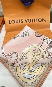 Original Louis Vuitton Seide Tuch - Bild 1 von 7