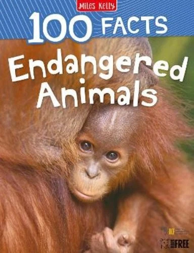 Endangered Animals (Paperback) 100 Facts (UK IMPORT) - Image 1 of 1