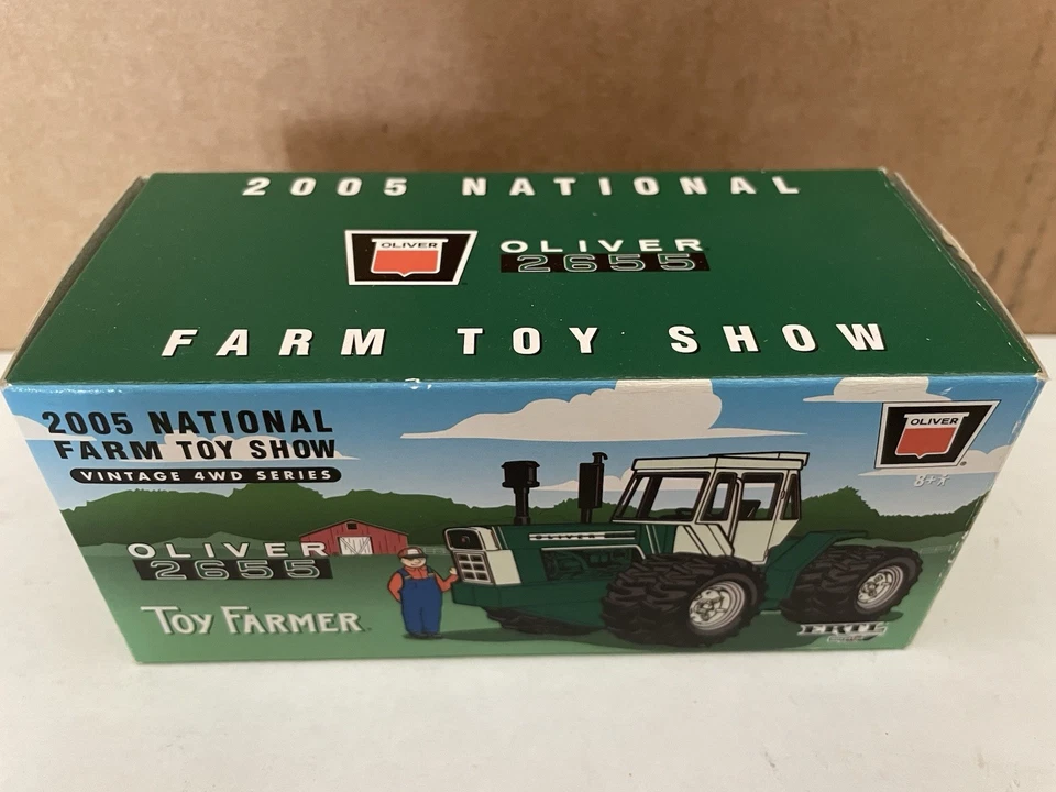 1/64 Oliver 2655 4WD Tractor W/Duals, 2005 NTFS, ERTL 16139A - Image 1 of 1