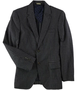 Tasso Elba Mens Checked Two Button Blazer Jacket - Picture 1 of 1