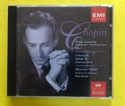Maurizio Pollini - Chopin: Piano Concerto No.1, 4 ... - Maurizio Pollini CD  C2 - Image 1 of 2