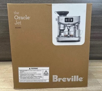 Эспрессо-машина Breville Oracle Jet [матовая нержавеющая сталь] СОВЕРШЕННО НОВАЯ (BES985) - Изображение 1 из 4
