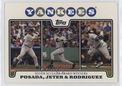 2008 Limited Edition Team New York Yankees Set Jorge Posada Derek Jeter #46 HOF - Image 1 of 2
