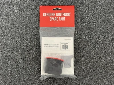 Nintendo 64 Expansion Pak Memory & Tool Factory Sealed N64 Genuine Spare Part - Image 1 of 4
