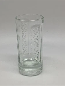 JAGERMEISTER .1L High Ball Bar Mancave Glass Heavy Thick Glass Embossed Bomb - Picture 1 of 6