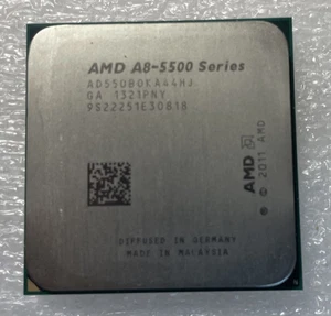 AMD AD550B0KA44HJ A8-5500 Quad-Core 3.2GHz FM2 Socket Processor - Picture 1 of 2