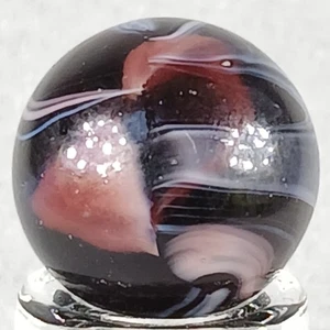 Vintage C.A.C. Peewee Slag Marble .50 Inches Near-Mint Condition  - Picture 1 of 18