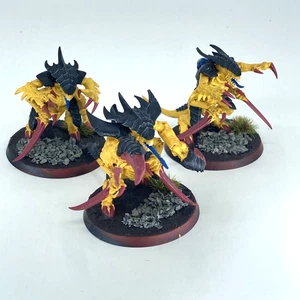 Tyranid Warriors - Tyranids - Warhammer 40K Games Workshop Pintado C7883 - Imagen 1 de 2
