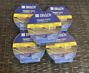 100' x 2" Roll Brady 104315 Toughstripe Floor Tape Green 5 PACK - Picture 1 of 1