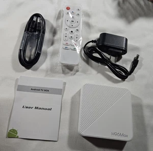 H96 Max Android TV Box 2GB RAM / 16GB ROM (Open - Box / New / Damaged Packaging - Picture 1 of 10