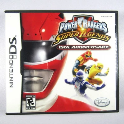 Power Rangers Super Legends CIB Nintendo DS Authentic Tested Complete in Box - Image 1 of 4