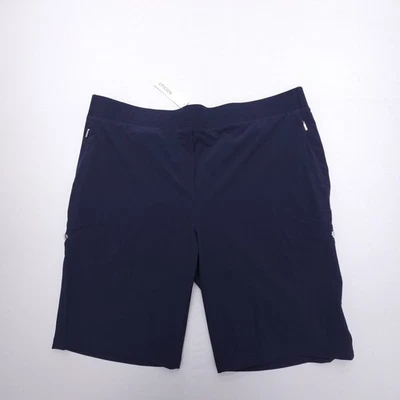 Pantalones Cortos Chico's Zenergy 11" Talla 4 (USA Talla Grande 20) Azul Marino Elastizados Nuevos con Etiquetas Foto 1 de 4