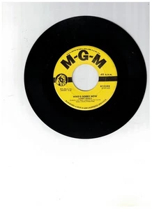 Connie Francis POP ROCK 45 (MGM K12588) Who's Sorry Now/You Were Only Fooling - Picture 1 of 2