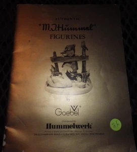 VTG 1978 HUMMEL GOEBEL FIGURINE CATALOG 1978 WEST GERMANY HUMMELWERK - Bild 1 von 9