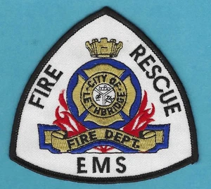LETHBRIDGE ALBERTA CANADA FIRE DEPARTMENT PATCH FLASH - Picture 1 of 1