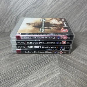 Call O Duty + Uncharted Konvolut Spiele PS3 - X4 mit Anleitungen - Bild 1 von 2
