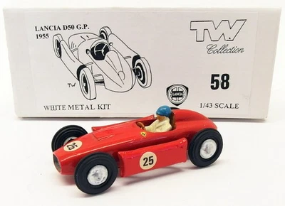Набор TW Collection масштаб 1:43 белый металл 58 - Lancia D50 G.P. 1955 - #25 - Изображение 1 из 4