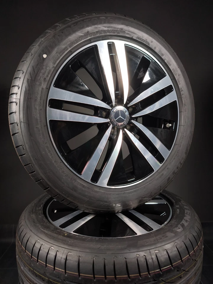 4 Sommerreifen 245 50 R18 Mercedes  S-Klasse W222 18" Alufelgen Sommerräder DEMO - Bild 1 von 3